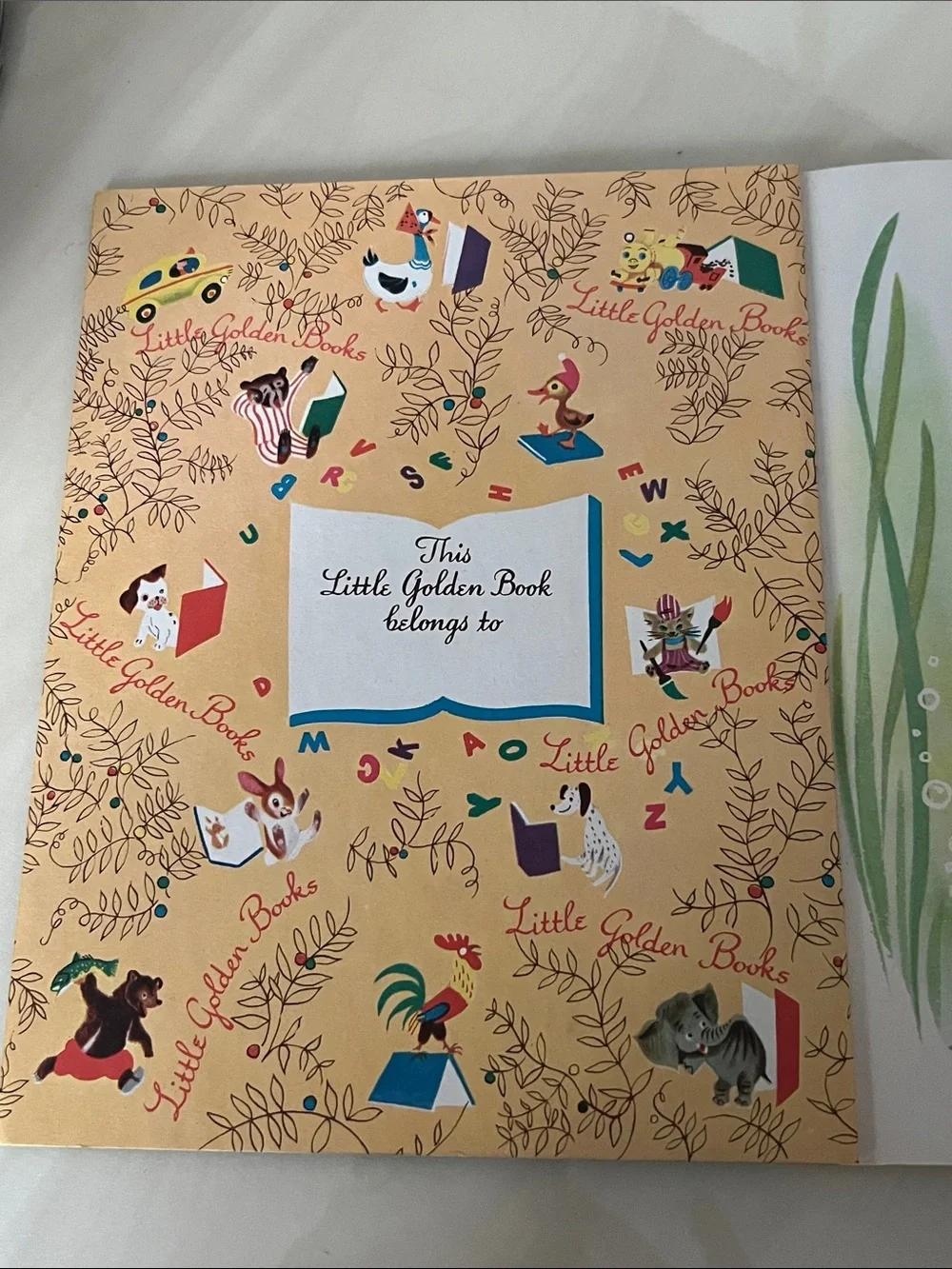 A Little Golden Book Disney Pinocchio